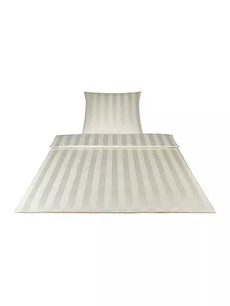ELEGANTE | Damast-Bettwäsche "" 70x90cm/140x200cm (Creme) | 